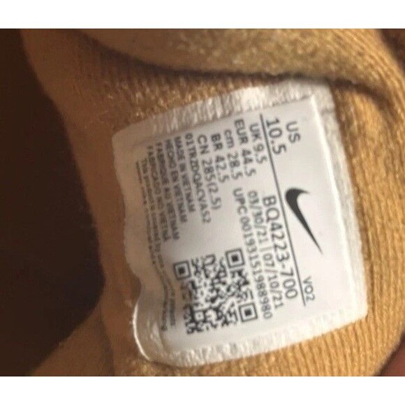 Nike Path Winter BQ4223-700 Men's Size 10.5 Wheat Boots Waterproof - Picture 2 of 9